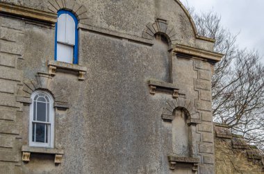 English architecture in a village in England