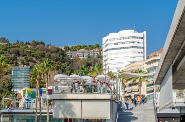 MALAGA, İspanya - 12 Ekim 2021: 