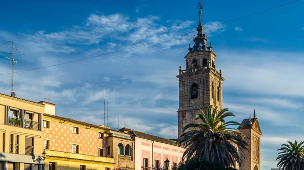 Gamla Kyrkan Santa Maria Mayor Staden Talavera Reina Toledo Provinsen — Stockfoto
