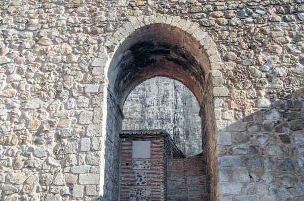 Vista Antigua Fortificación Islámica Complejo Defensivo Localidad Talavera Reina Provincia — Foto de Stock