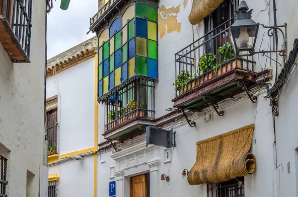 Stadsgezicht Uitzicht Straten Oude Stad Van Cordoba Andalusië Zuid Spanje — Stockfoto