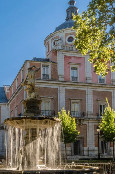 Королевский Дворец Аранхуэса Мадрид Испания Вид Парка — стоковое фото