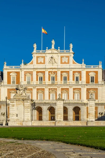 Vista Del Palacio Real Aranjuez España — Foto de Stock