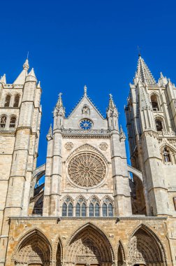 Leon, Kastilya ve Leon 'un Gotik Katedrali, İspanya