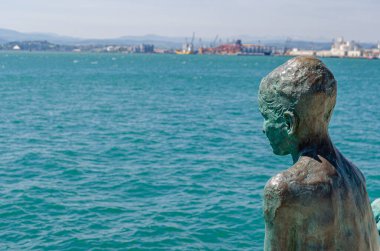 SANTANDER, İspanya - 4 Mayıs 2014: Jose Cobo Calderon 'un 1999 yılında İspanya' nın Santander Körfezi 'nde yaptığı 