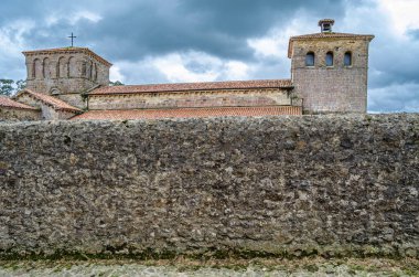 Santillana del Mar köyünde mimarlık, Cantabria, kuzey İspanya