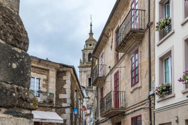 Galiçya 'nın eski kenti Lugo' da mimarlık, İspanya 'nın kuzeybatısında.