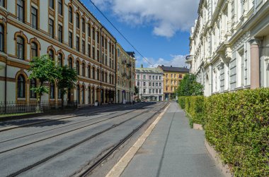 Norveç 'in Oslo şehrinde mimarlık