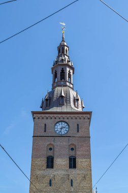 Norveç, Oslo 'da bir kilise manzarası