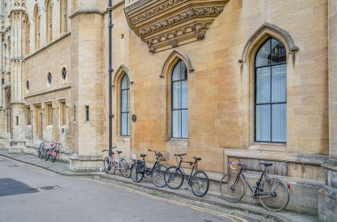 Eski Cambridge, Cambridgeshire, Birleşik Krallık 'ta mimarlık