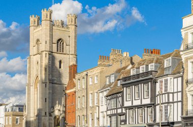 Eski Cambridge, Cambridgeshire, Birleşik Krallık 'ta mimarlık