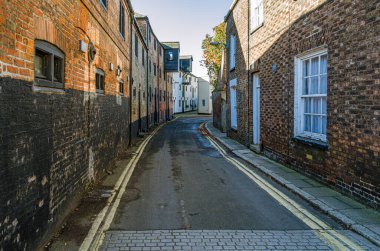King 's Lynn, Norfolk, İngiltere' de mimarlık.