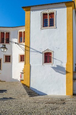 Portekiz 'in Lizbon Bölgesi Sintra kasabasında mimarlık