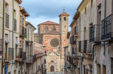 Guadalajara 'nın Siguenza kasabasında mimarlık, Castilla la la Mancha, İspanya