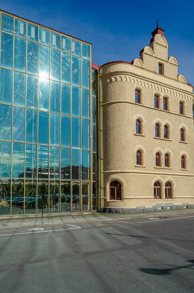 Sundsvall 'ın tarihi merkezinde mimarlık, Vasternorrland County, İsveç