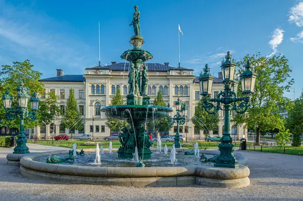Sundsvall 'ın tarihi merkezinde mimarlık, Vasternorrland County, İsveç