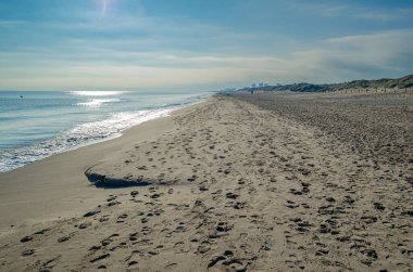 Saler Sahili Manzarası (Playa del Saler), Valencia, İspanya