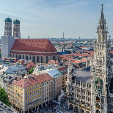 MUNCHEN, GERMANY - 4 HAZİRAN 2015: Münih, Bavyera, Almanya