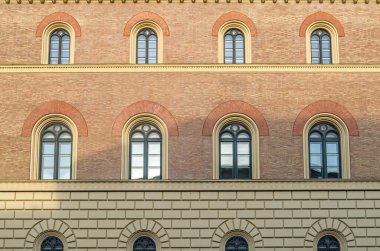 Şehir manzarası, Almanya 'nın eski Münih kentindeki mimari