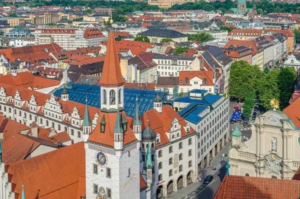 MUNCHEN, GERMANY - 4 HAZİRAN 2015: Münih, Bavyera, Almanya