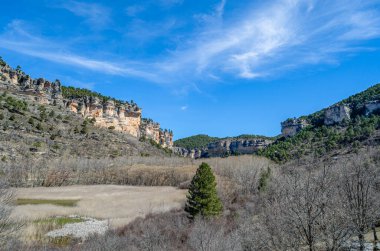 Surroundings of the Una Lagoon, in the Serrania de Cuenca Natural Park, Cuenca province, Castilla la Mancha, Spain