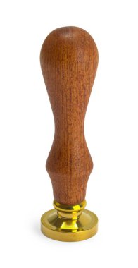 Balmumu damgalayıcıyı Mühürle Beyazın Önünü Kes.