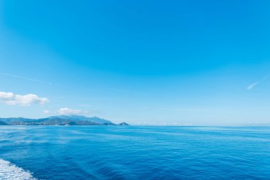 İtalya 'nın güzel Elba adasıyla inanılmaz güzel bir deniz.