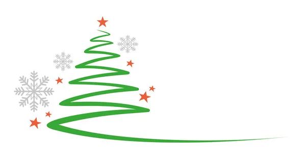 Veselé Vánoce Pozadí Ilustrace Pro Použití Jako Šablona Pro Leták — Stockový vektor