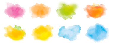 Yaratıcı yapılandırılmış akvaryum arkaplan çizimi. Broşür için veya web tasarımı için bir şablon olarak suluboya tuval tasarımı.