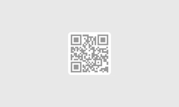 QR kodu ayarlandı. QR kod simgesini tara. Web sitesi tasarımı ve cep telefonu için simge QR kodu siyah hatları. Beyaz arkaplanda vektör illüstrasyonu