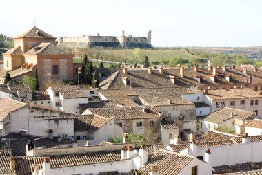 Cuenca şehrinin manzarası, İspanya