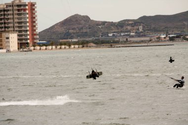 İspanya 'da Akdeniz' de deniz.