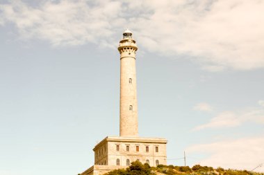 Barselona şehrinin antik deniz feneri
