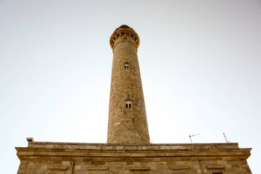 İsrail 'in başkentinin antik şehrinin eski kulesi.