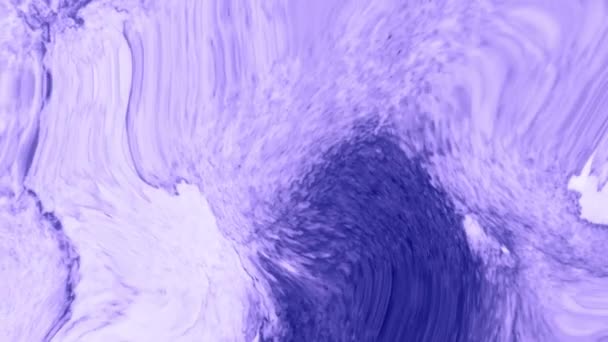 Arte Fluida Desenho Vídeo Textura Acrílica Abstrata Com Ondas Coloridas — Vídeo de Stock