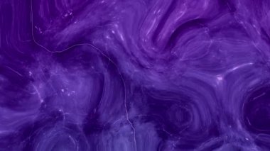 Akışkan sanat çizimi videosu, renkli dalgalı soyut akrilik doku. Sıvı boya arka planda sıçrama ve girdapla karışımı. arkaplan hareketi renk taşıyor