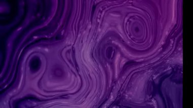 Akışkan sanat çizimi videosu, renkli dalgalı soyut akrilik doku. Sıvı boya arka planda sıçrama ve girdapla karışımı. arkaplan hareketi renk taşıyor