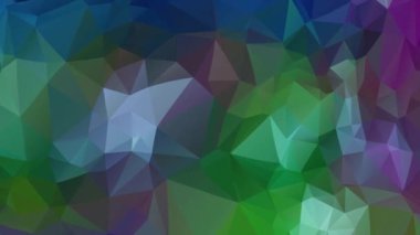 polygonal geometric surface Effect Background video, Geometric poly triangles motion background. Fluid art drawing video, polygonal Texture Video. abstract acrylic texture with colorful