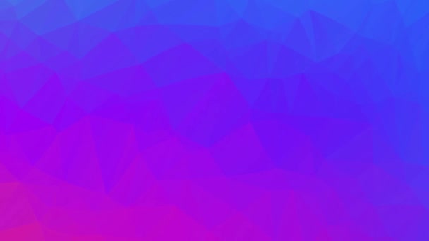 Многоугольная Геометрическая Поверхность Эффект Фоновое Видео Геометрические Треугольники Движения Фона — стоковое видео