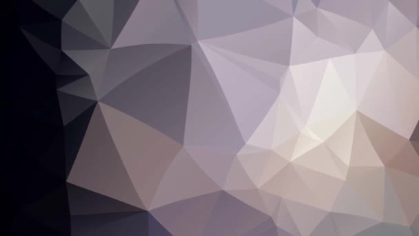 Polygonal Geometric Surface Effect Background Video Geometric Poly Triangles Motion — Video