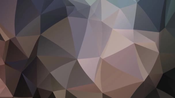 Polygonal Geometric Surface Effect Background Video Geometric Poly Triangles Motion — Video Stock