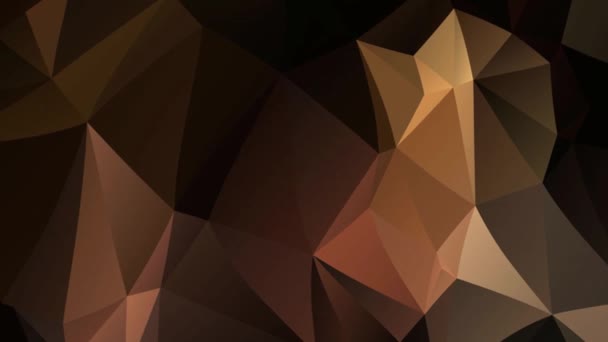 Polygonal Geometric Surface Effect Background Video Geometric Poly Triangles Motion — Stok video