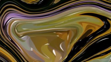 Abstract Liquid Marble Effect Background video, Fluid art drawing video, Paint Liquid Texture Video. abstract acrylic texture with colorful waves. Liquid paint mixing backdrop with splash and swirl.