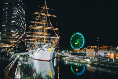 Nippon Maru Anıt Parkı, Yokohama 'nın deniz ticareti tarihinin sergilendiği bir müzedir..
