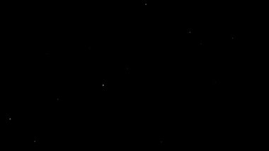 Gece gökyüzünden kar yağıyor, Düşen Kar Dibi Görünümü bileşik video materyali, kış mevsimi, siyah arkaplan