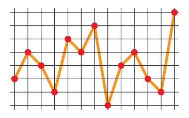 Web sitesi mobil uygulaması veya sunumu için, pazarlama ve büyüme veya hisse senedi yatırımları hakkında katı bir şekilde kar simgesi çizimi