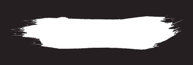 Beyaz fırça izi, altını çizmek ve vurgulamak için kalıcı işaret çizgileri. Siyah işaret çizgisi, çiğ ve çizik