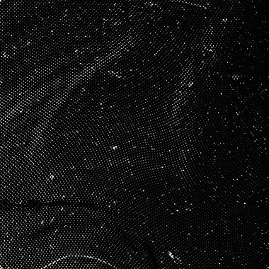 Siyah arkaplanda yarım ton etkisi. Eski kağıt dokusu. Modern Noktalı Futuristik Arkaplan. Gürültü Örtüsü. Yarım ton grunge. Soyut Duvar Deseni. 