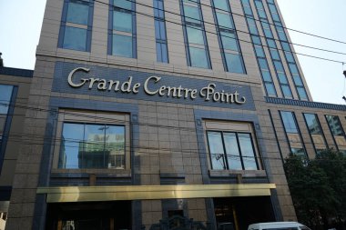 Bangkok, Thailand - November 27, 2024: Grande Centre Point building in bangkok clipart