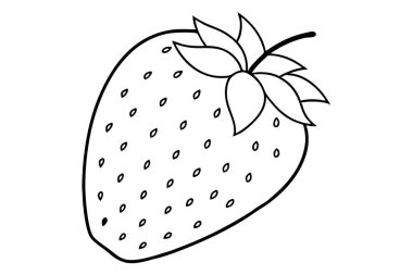 Çilek Vektörü İllüstrasyonuName